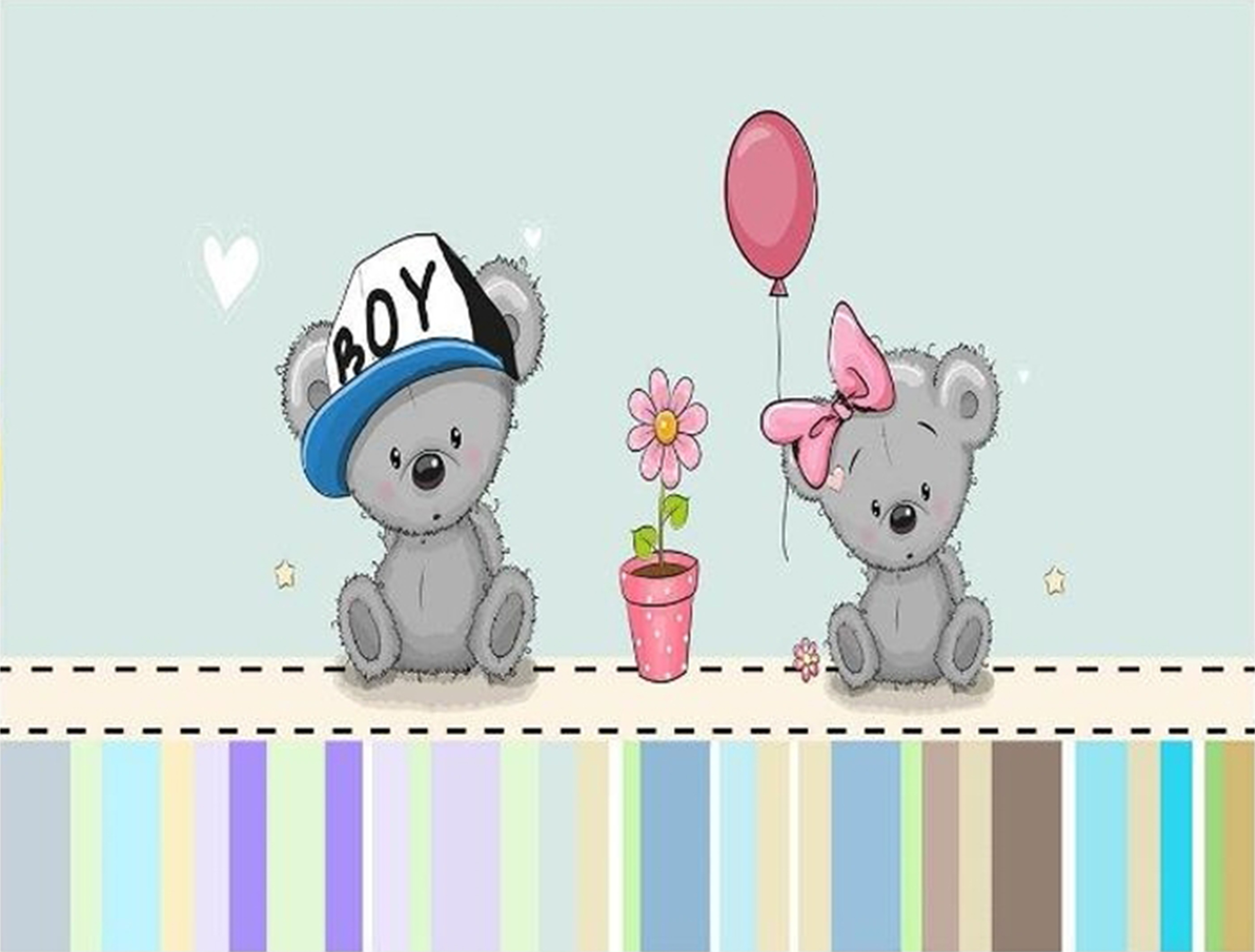 فرشینه اتاق کودک طرح KR-64