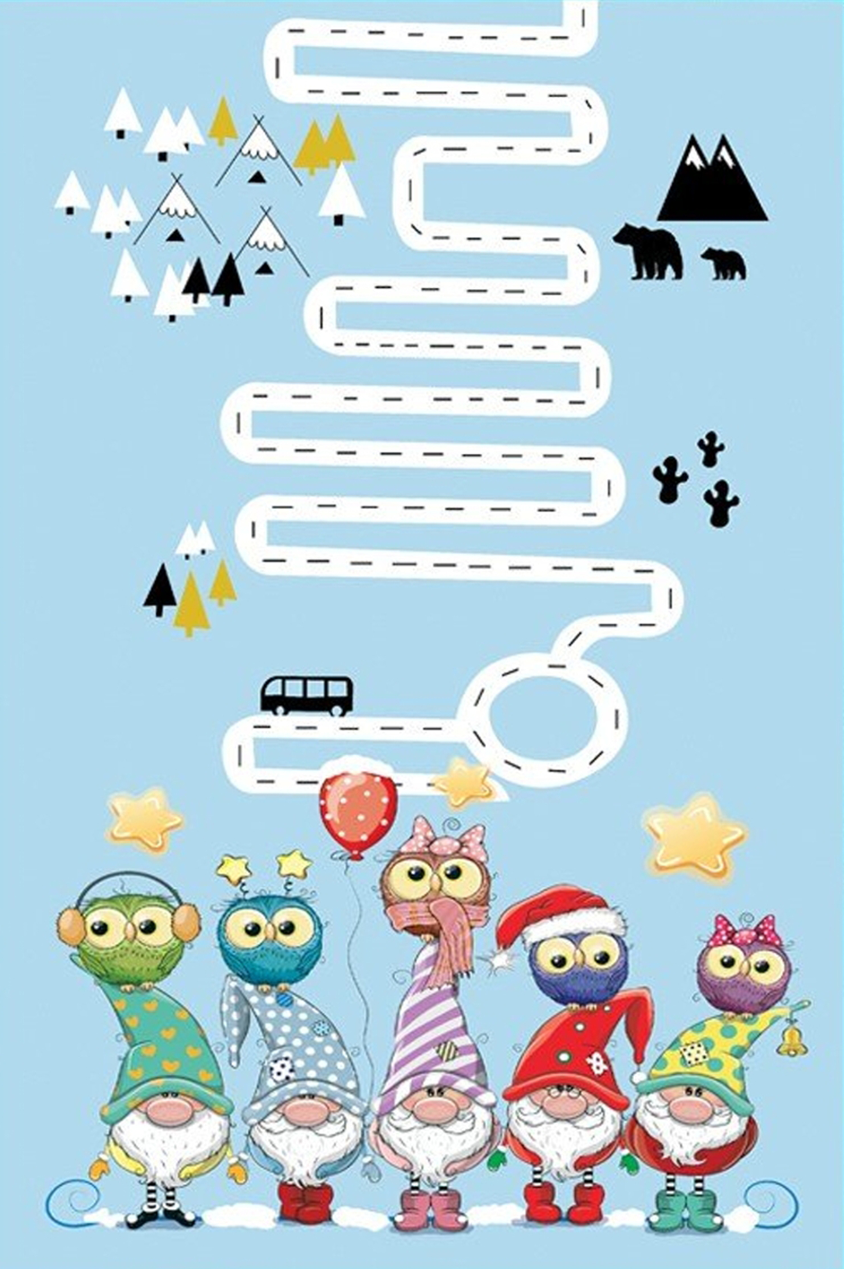 فرشینه اتاق کودک طرح KG-22