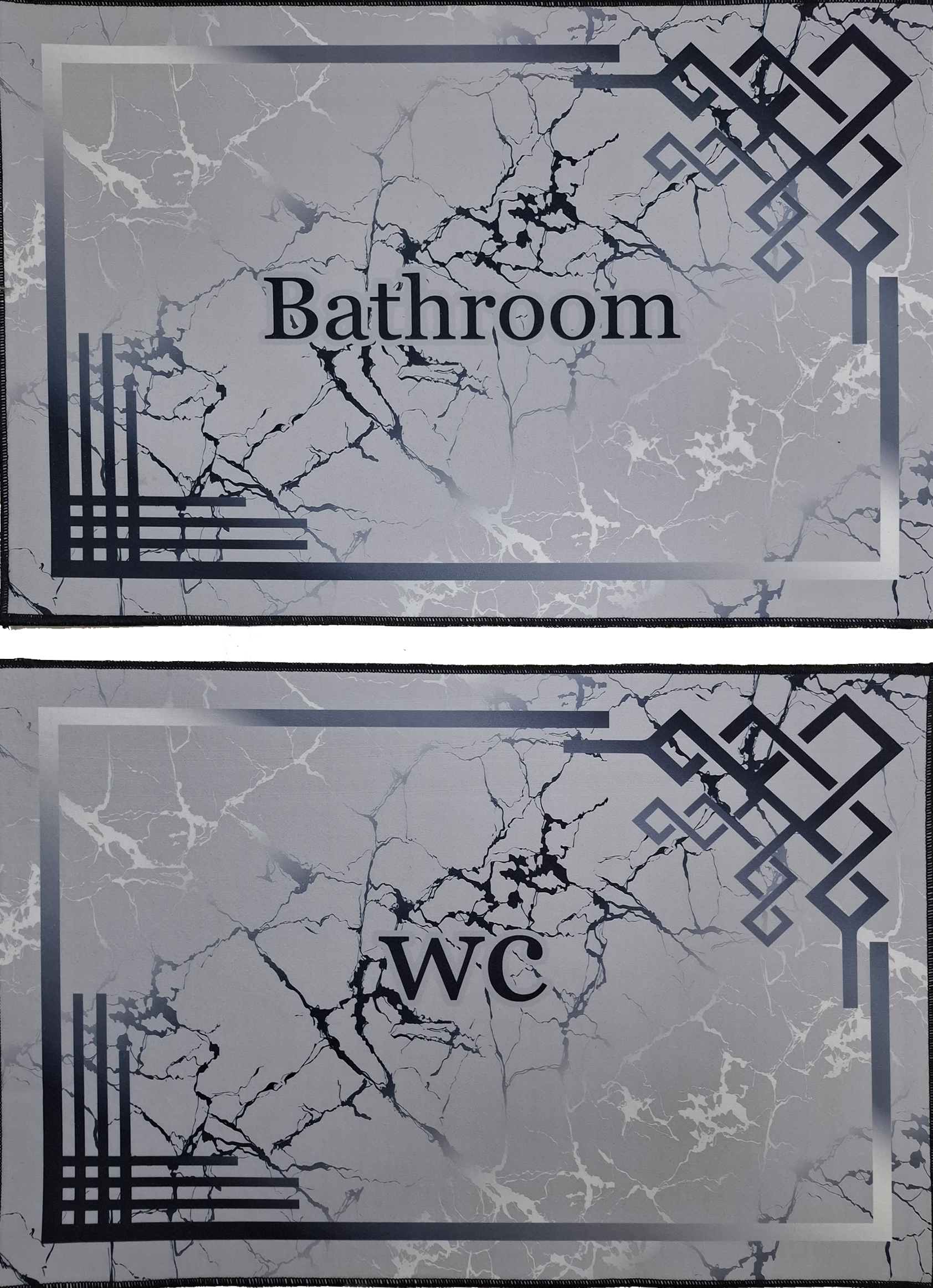 فرشینه ست حمام و دستشویی طرح WBS-5