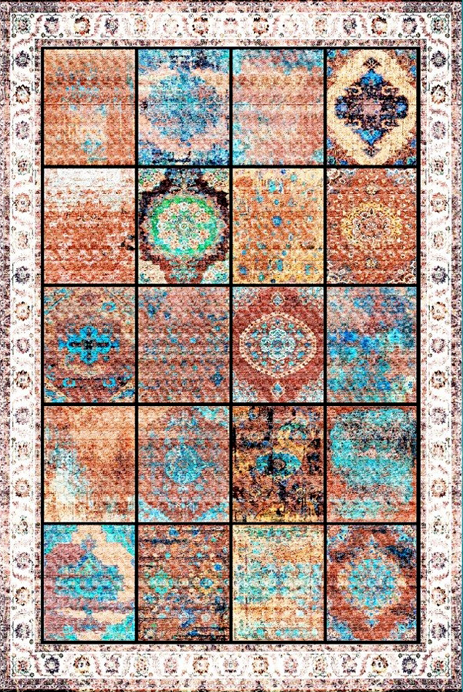 فرشینه وینتیج و کلاسیک طرح VG-48