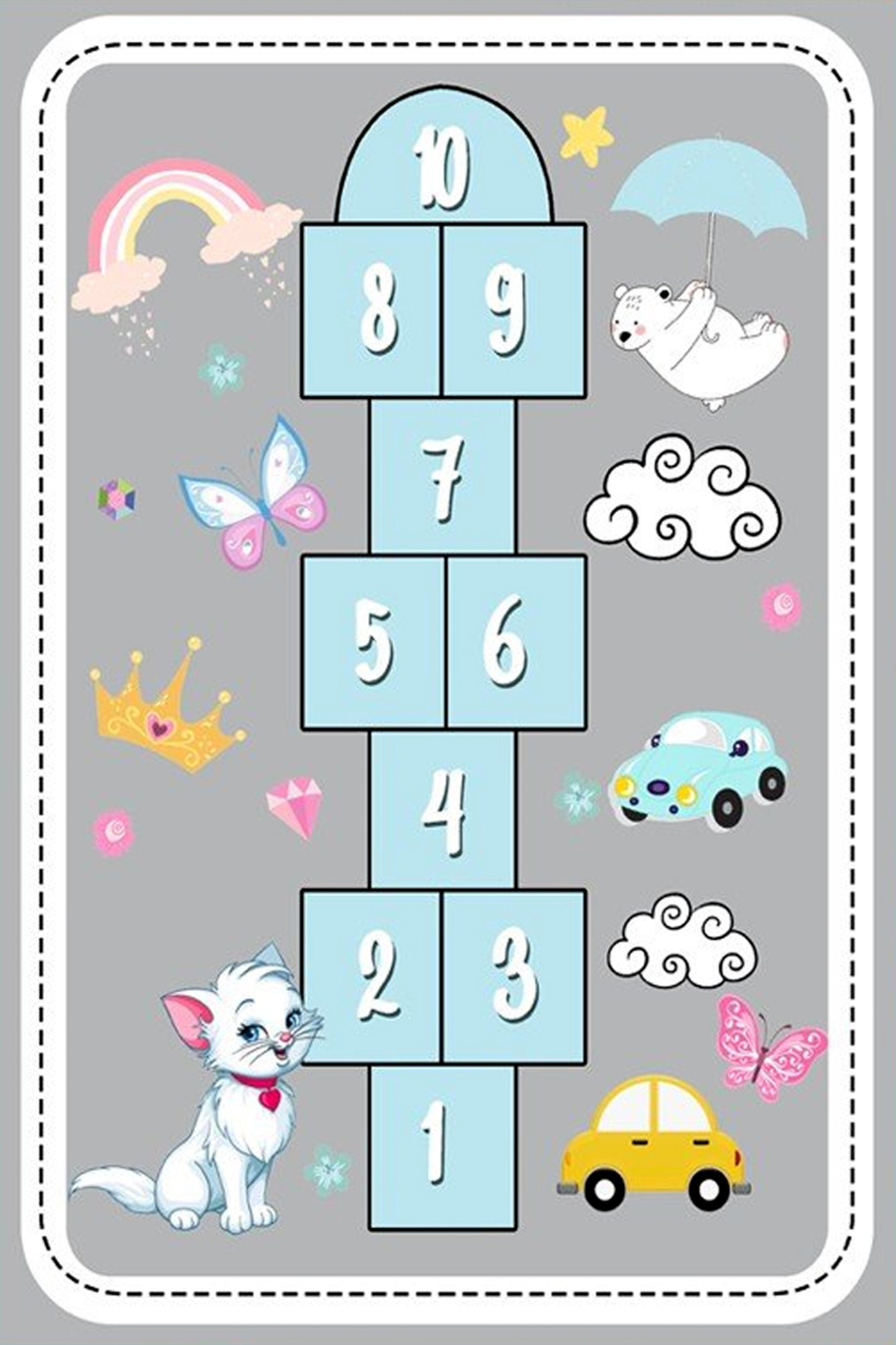 فرشینه اتاق کودک طرح KG-26