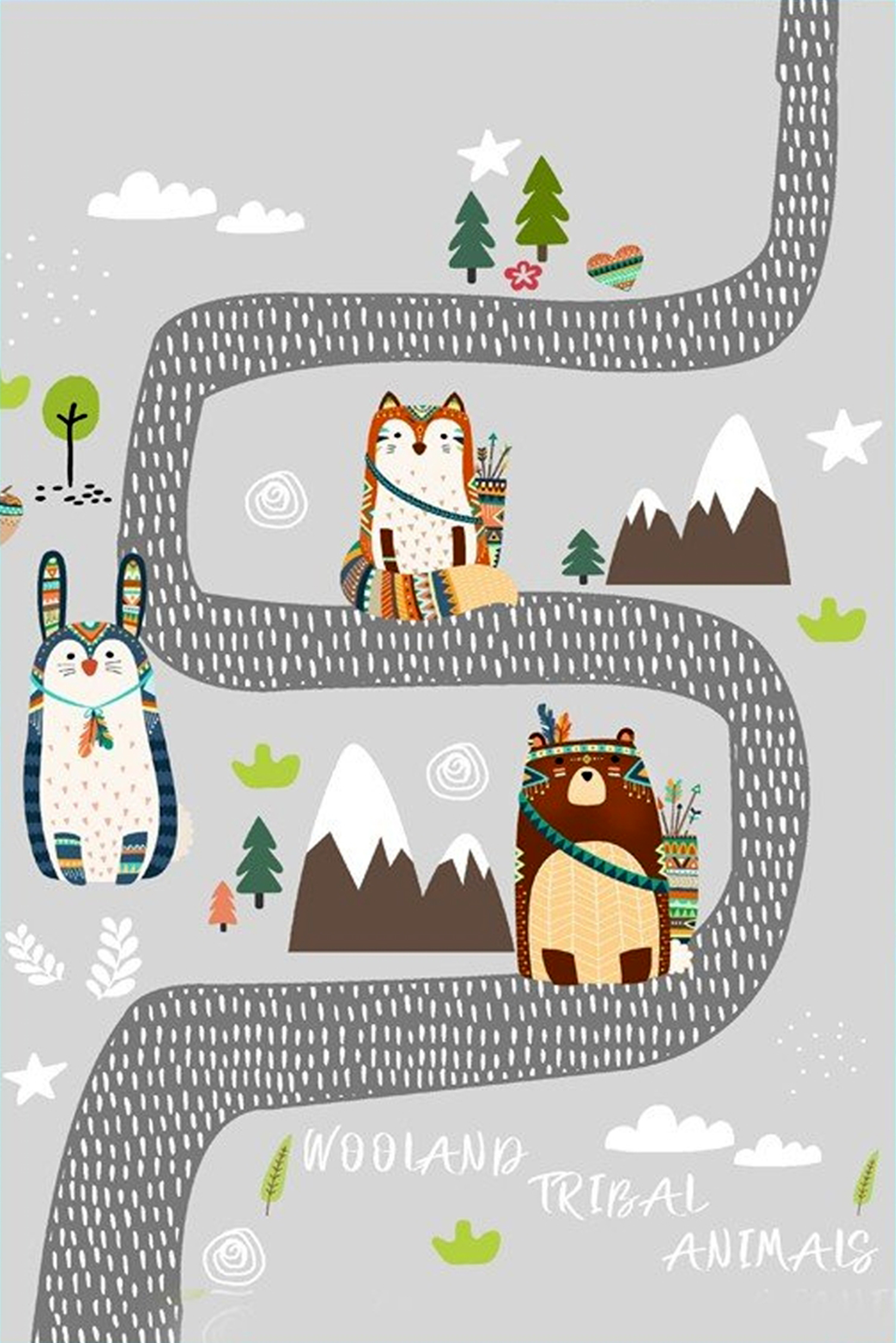 فرشینه اتاق کودک طرح KG-23